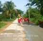 เทพื้นถนนคอนกรีต