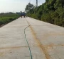 งานเทพื้นถนนทางเข้าบริษัทไทยอินโนฟู้ด