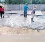 งานเทพื้นลานจอดรถ